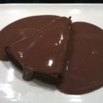 Fondant au chocolat avec crème