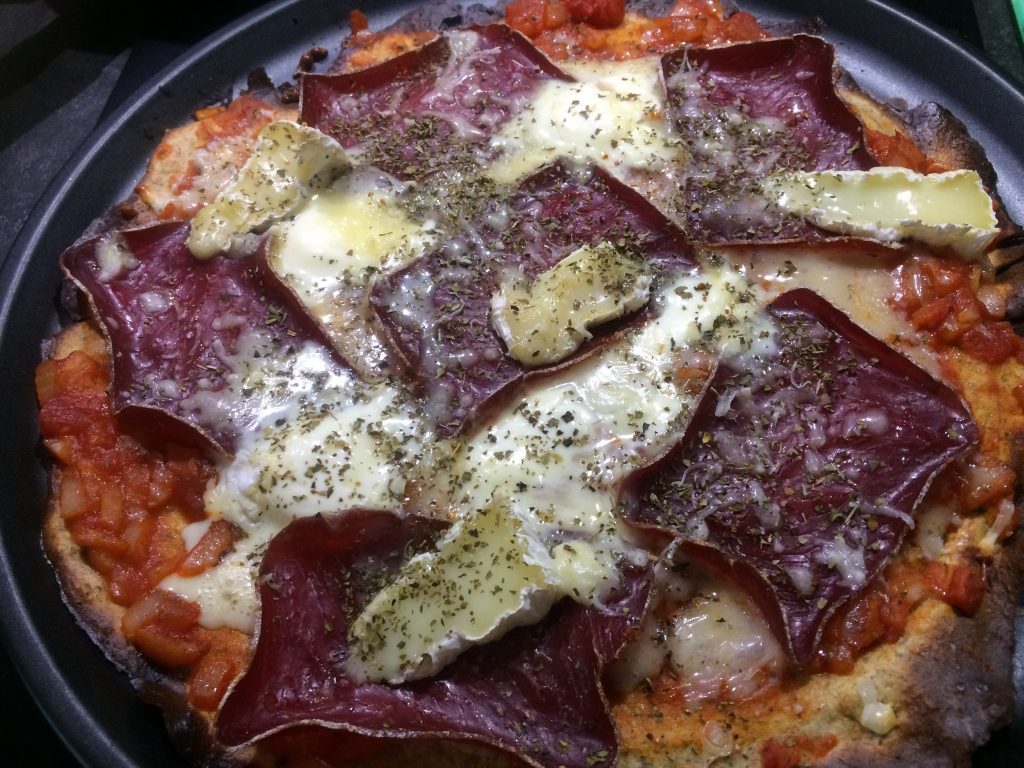 Pizza viande de Grisons