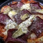 Pizza viande de Grisons