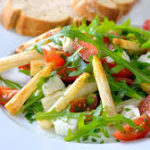 Salade d’asperge et fromage de chèvre