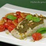 Poisson gratiné au pesto (Stab)