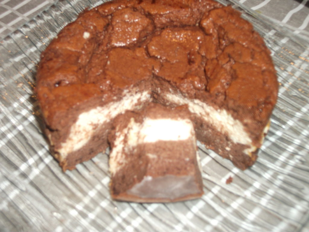 Gâteau mousse au chocolat