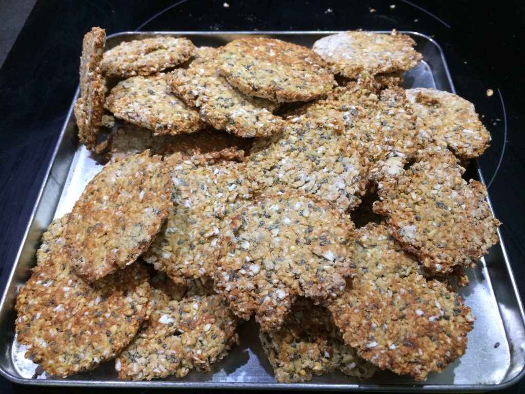 Biscuits aux graines de chia  (et chocolat)