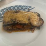 Lasagne aux poivrons aubergines et mozza