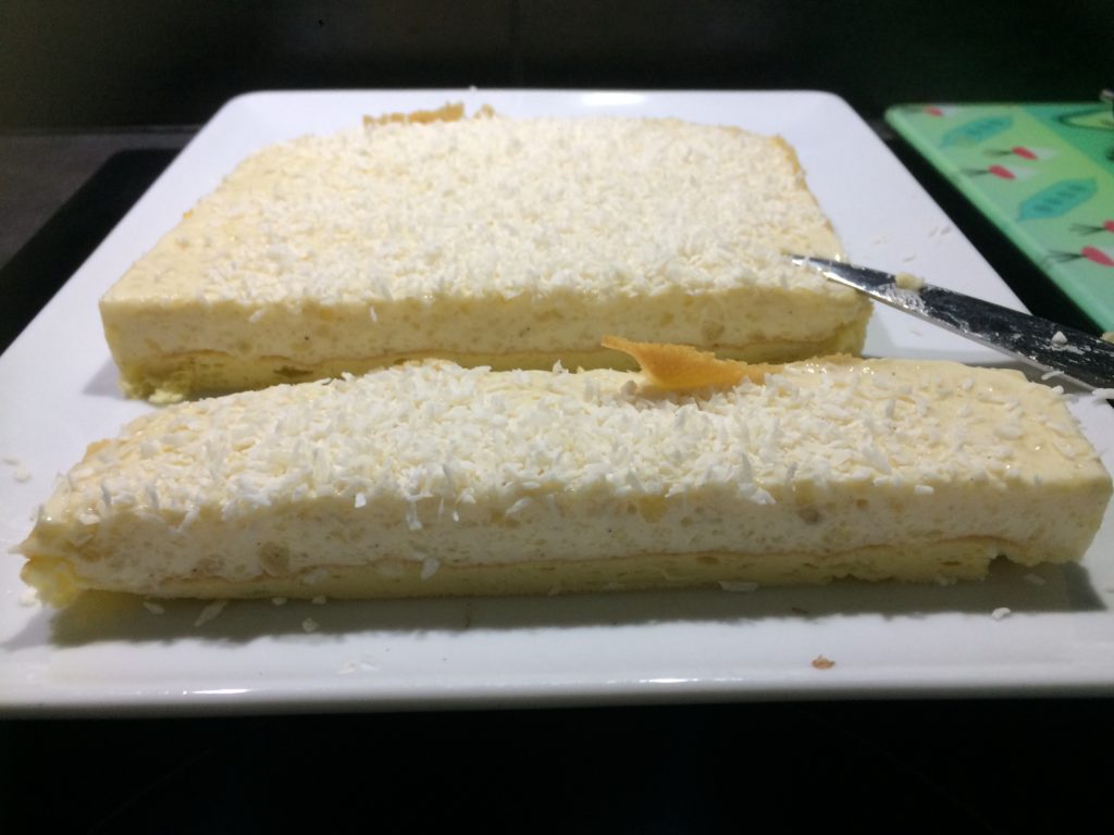 Gâteau Mont-Blanc à la noix de coco