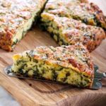 Quiche sans pâte aux épinards