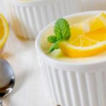 Panna cotta citron