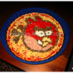 Pizza Angry Birds