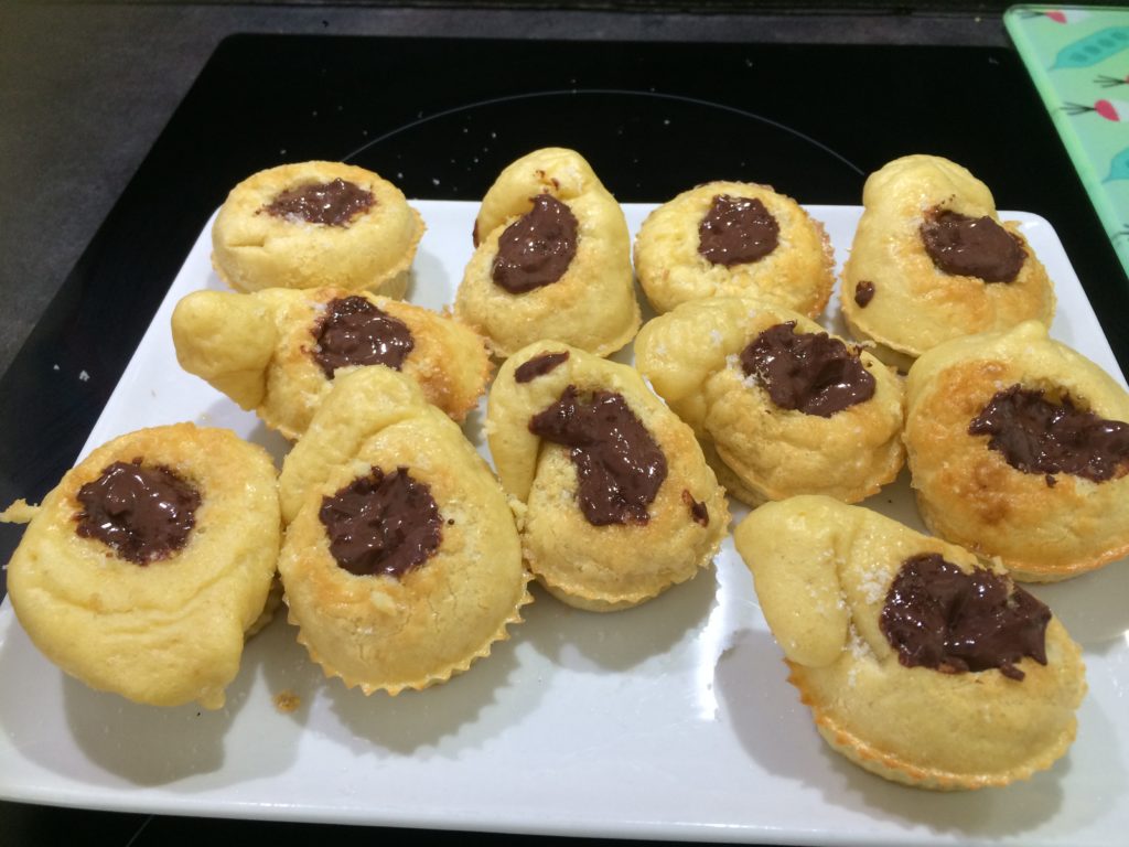 Biscuits fourrés au chocolat