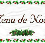 Menu de Noël 2