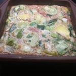 Quiche aux poireaux et fromage