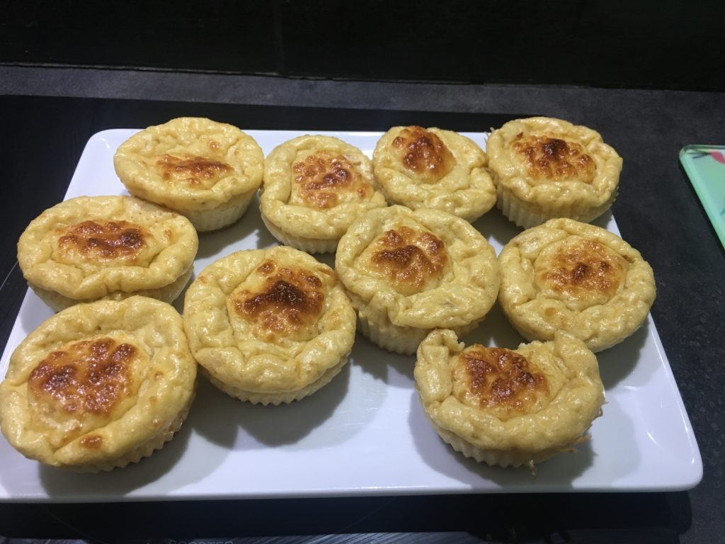 Muffins au fromage blanc arôme banane