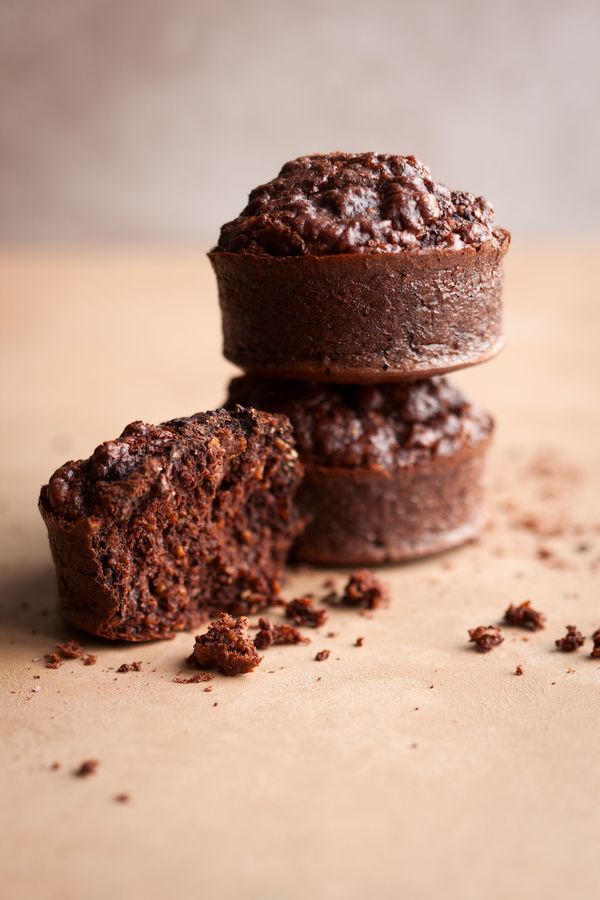 Muffins au son d’avoine au chocolat