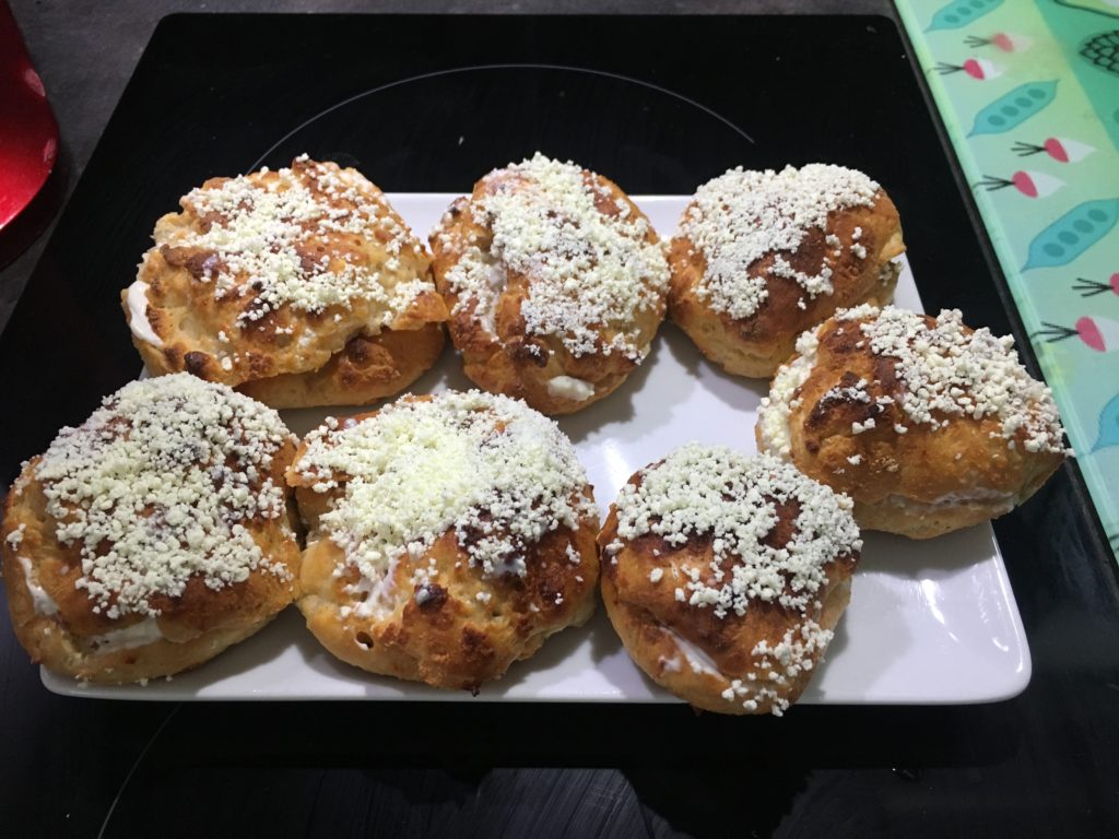 Petites brioche ricotta sucrée