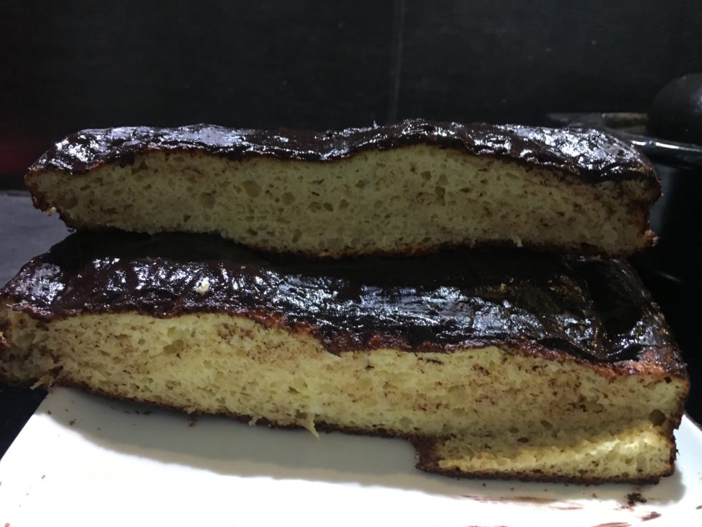 Cake citron nappage chocolat