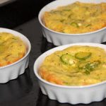 CLAFOUTIS AU SAUMON FUME