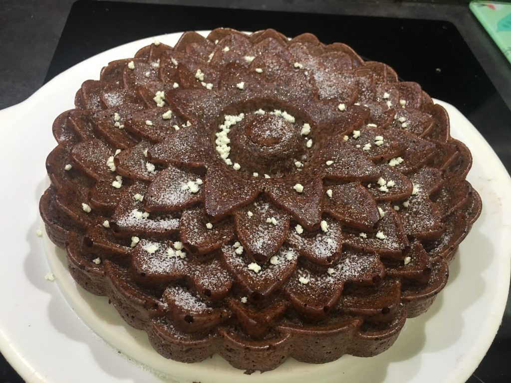 Gâteau au chocolat aux sons