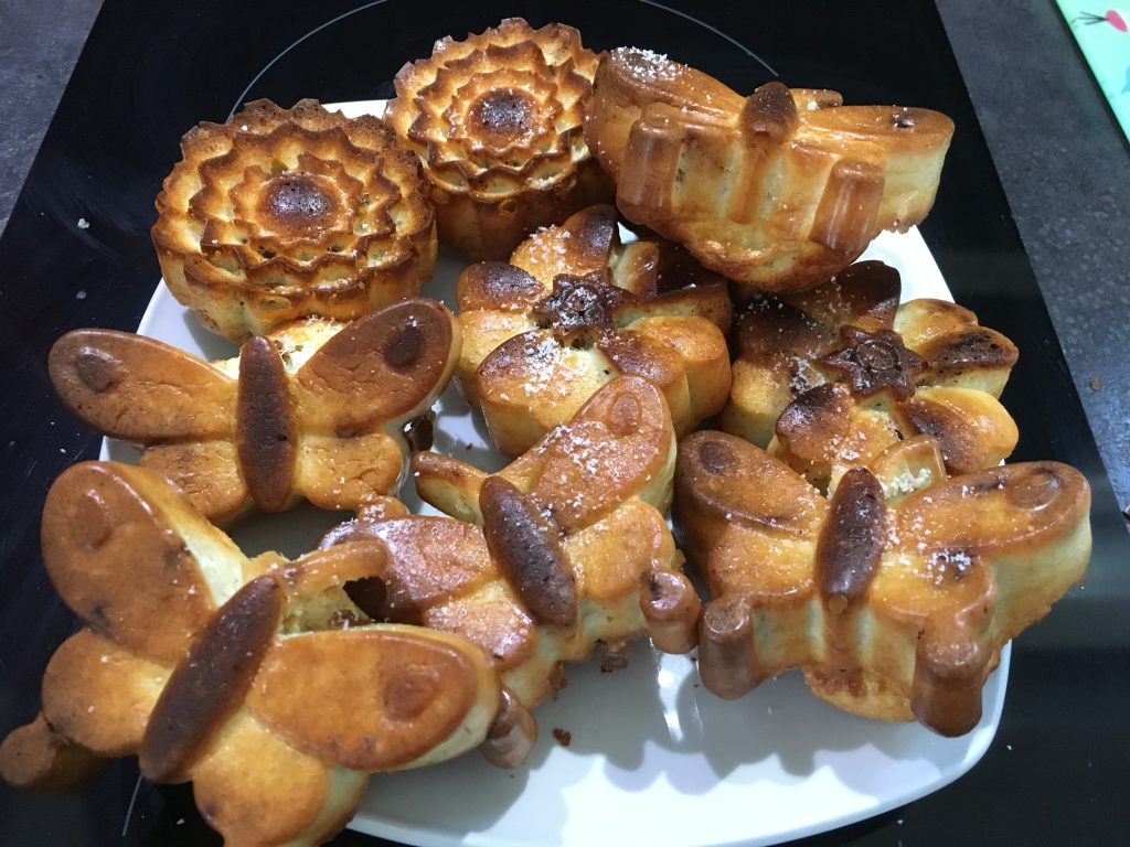 Petits gâteaux chocolat ou baies de Goji