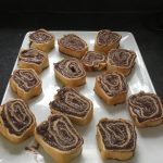 Rolls à la crème au chocolat