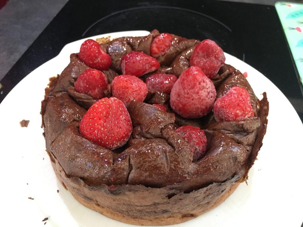 Fondant chocolat et tofu soyeux