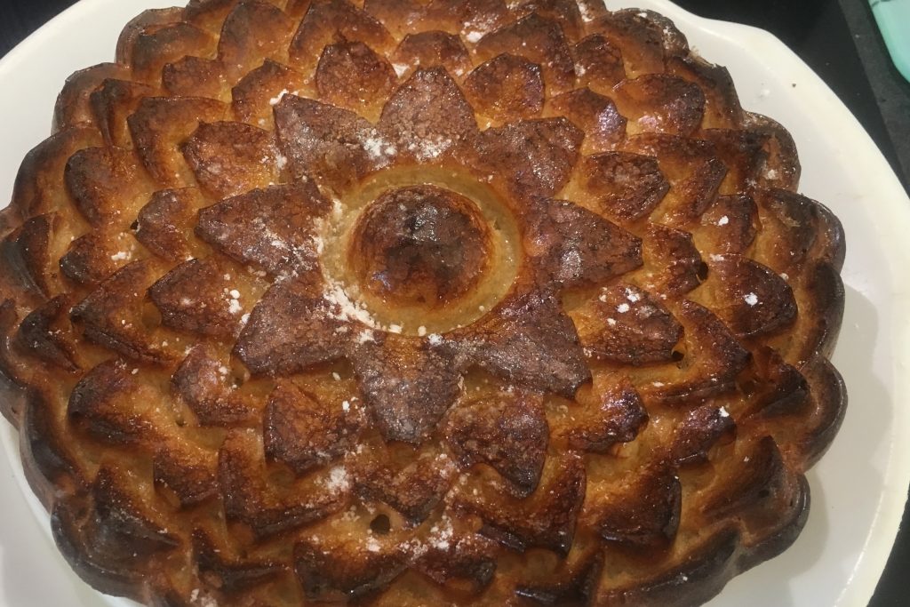 Gâteau ricotta aux pommes