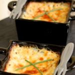 Gratin de crabe à la courgette