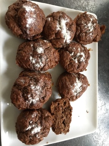 Maxi Muffins aux fleurs d’Hibiscus ou myrtilles