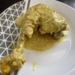 Cuisses de poulet coco curry