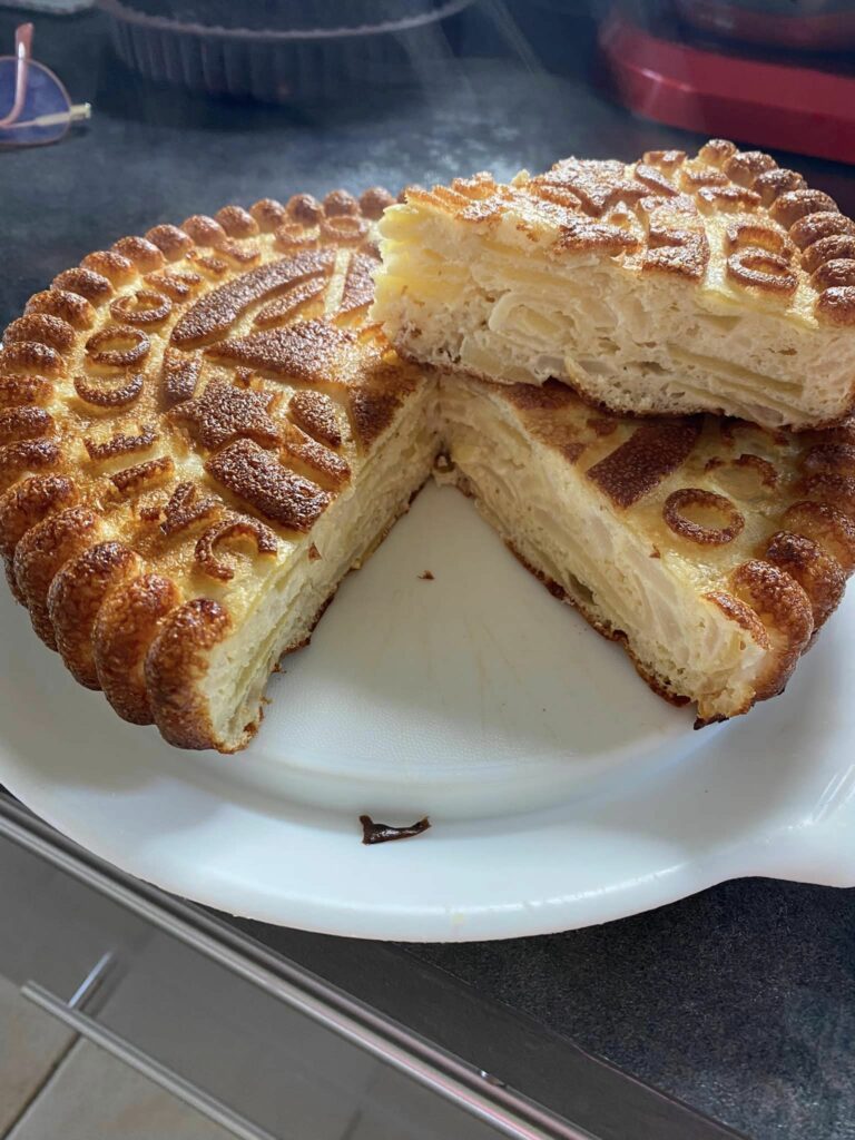 Gâteau aux pomme /poire .