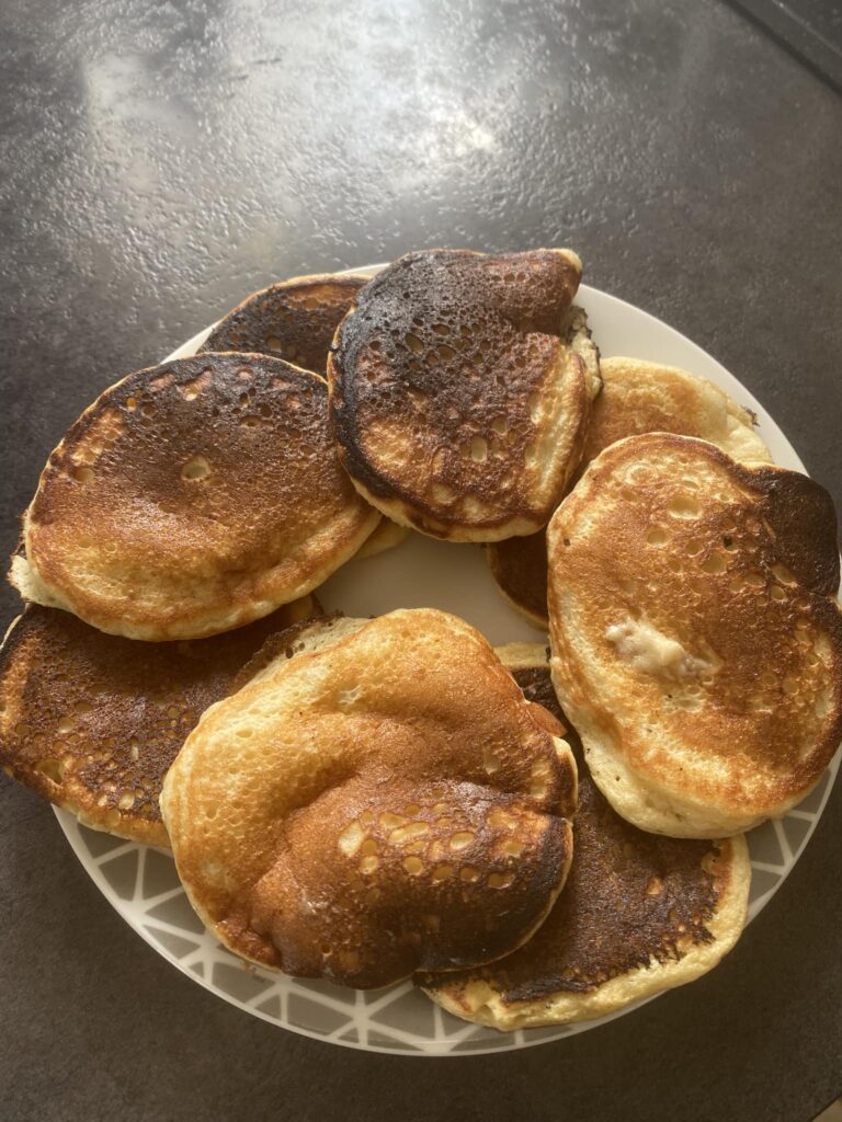 Pancakes au gluten