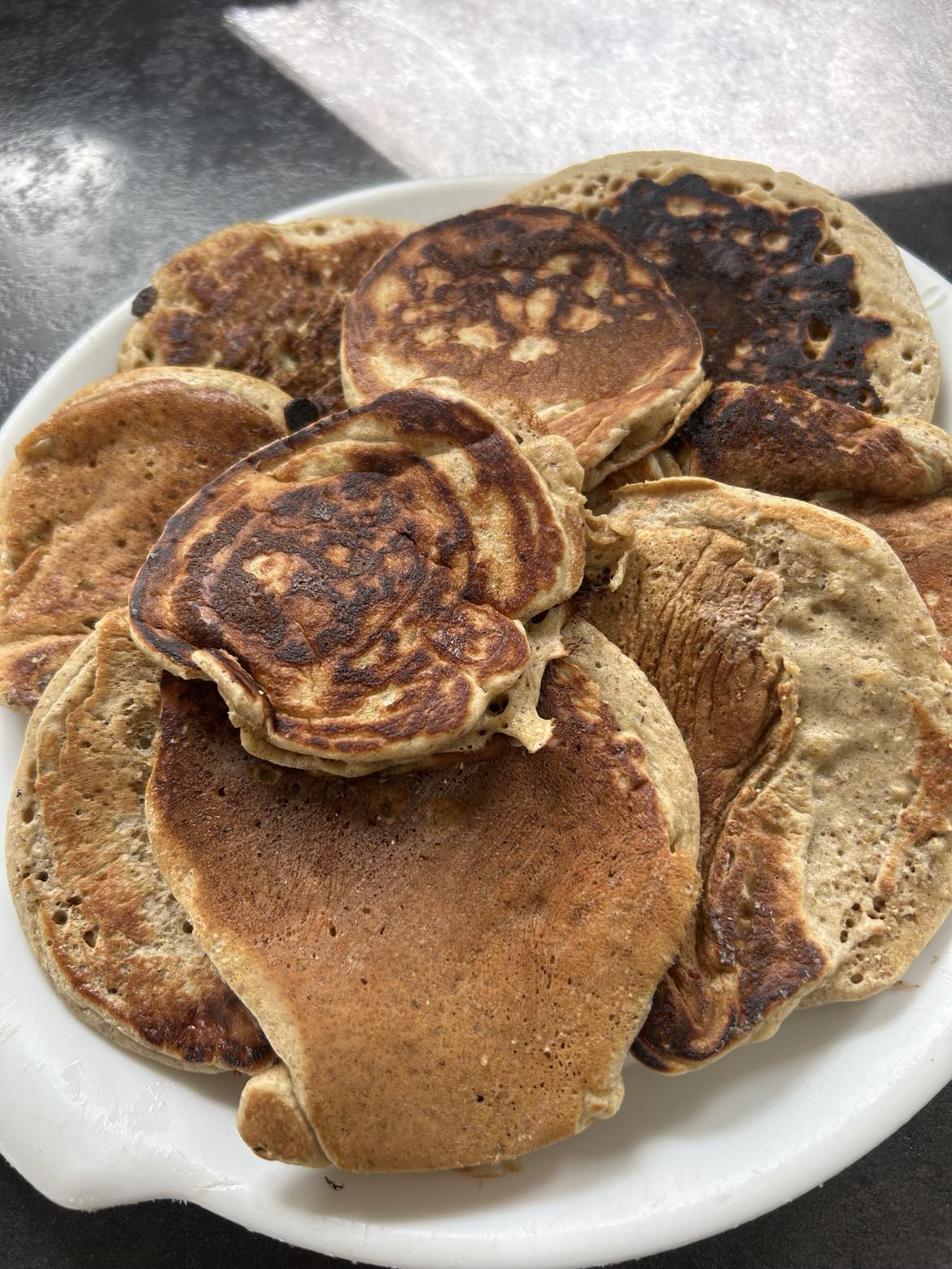🥞 Pancakes Légèrs au Fromage Blanc & Farine de Souchet