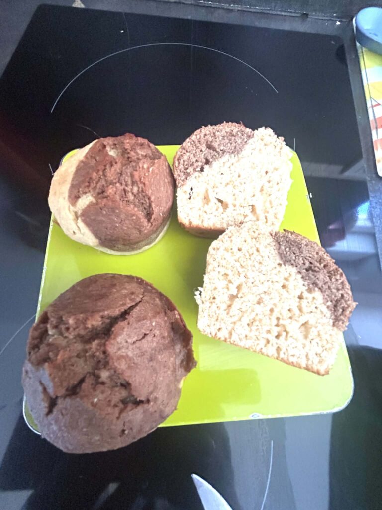 🍫🤍 Cake marbré léger (compatible rééquilibrage / Dukan selon phase)